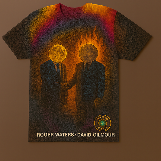 Title: Cosmic Duality Graphic Tee - Unique Surreal Art T-Shirt